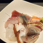 かざん - お造り定食のお造り