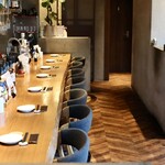 トリカモメ - カウンター席