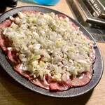 炭火焼肉・ほるもん こち家 - ネギタン塩。一人前。