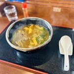 花月うどん - 料理写真:特別カレーうどん　１２１０円