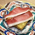 トリカモメ - アスパラ鴨生ハム串揚げ