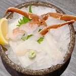 龍のかくれんぼ - カニ刺し①