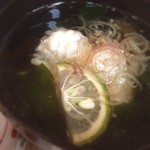 かず味家 - アイナメともずくの椀もの