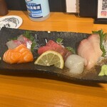 米Lab 百福 - お造り 5種 盛り合わせ(2貫)