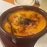 米Lab 百福 - 茄子とトマトのチーズ焼き