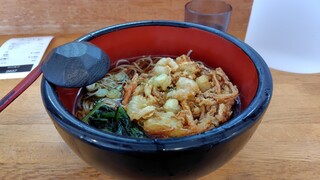 そば蔵丁子庵 - かき揚げそば(1400円)