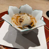 せき亭 - 白子の茶碗蒸し