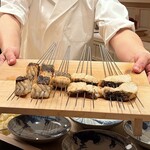 鮨 陸 - クロムツ焼き上がりました