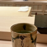 鮨 陸 - 緑茶も美味しい♪