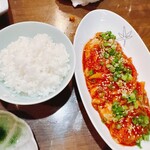 しみず - 牡蠣キムチにはご飯
