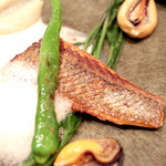 ラ クープ ドール - スズキのポワレ '14 6月中旬