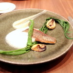 ラ クープ ドール - 本日の鮮魚：スズキのポワレ '14 6月中旬