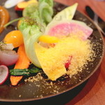 ラ クープ ドール - ミモレットチーズがたっぷり削ってあります。 '14 6月中旬