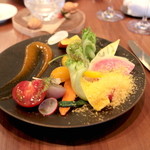 ラ クープ ドール - 榎本さんが育てた味わい野菜のコンポゼ '14 6月中旬