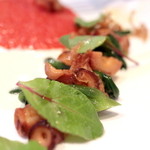 ラ クープ ドール - 真ダコの冷製とつるむらさき '14 6月中旬