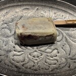 鮨 和顔 - 甘味も温かいお茶と共に優しい味でした。