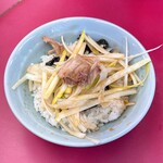 ラーメンショップ 牛久結束店 - 小ネギ丼　300円