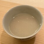 すし処 めくみ - ズワイ蟹お出汁　お粥