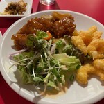 南海飯店 - サービスランチのメイン