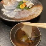 泳ぎとらふぐ活蟹料理 あじ平 - 