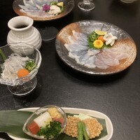 泳ぎとらふぐ活蟹料理 あじ平 曽根崎 - 