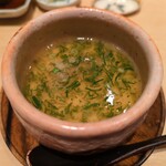 鮨 はしもと - すっぽんの茶碗蒸し