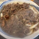 本格さぬきうどん　穂乃香 - 肉うどん　温だし　麺一玉up 870円
