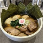 手打ち 蓮 - 醤油全部のせら〜麺