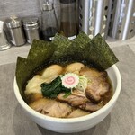 手打ち 蓮 - 醤油全部のせら〜麺