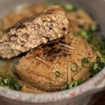 あさり食堂 - ハンバーグ断面