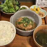 あさり食堂 - ハンバーグステーキ定食