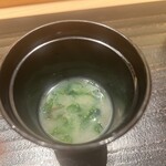 寺子屋 すし匠 - しじみの味噌汁