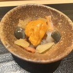 寺子屋 すし匠 - 雲丹なまこイクラ入りの松前漬け