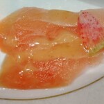 エトワール - 本日のお魚と彩り大根のカルパッチョ