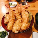 源八 - 海老天丼1,400円