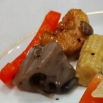 エトワール - 鮟鱇の黒胡椒炒め