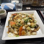 一楽亭 - あんかけ焼きそば（正油味）