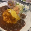 ダイニングカフェゆうなみ - デミグラスソースのオムライス