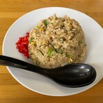 特製ラーメン 元祖 京都 第一旭 - やきめし①