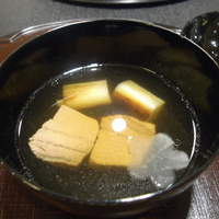 日本料理 「さくら」   ヒルトン東京お台場 - お椀はねぎま。出汁のできもすばらしい