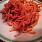 炭火焼肉 こうしん - ピリ辛豆もやし