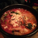 炭火焼肉 こうしん - ユッケジャン麺