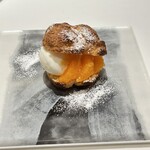 Ristorante Ecru - ▪️Dolce
      せとかとオレンジのマーマレード
      ミルクのジェラート
