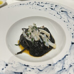 Ristorante Ecru - ▪️〆
      アオリイカのパスタ
      イカスミ　　