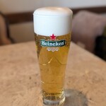 attic room LOG - 生ビール　330円