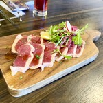 ピッツエリアバール　CACTUS　D'ORO - ・マグレ鴨生ハム盛り