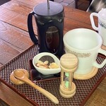 ミルクグラスカフェ カミフサ - 料理写真:フレンチプレス式コーヒー