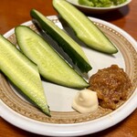 焼肉みよし - 味噌キュウリ