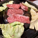 焼肉みよし - キャベツも美味い