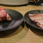 아카카라 누마즈점 - ハラミポーク、豚カルビ。